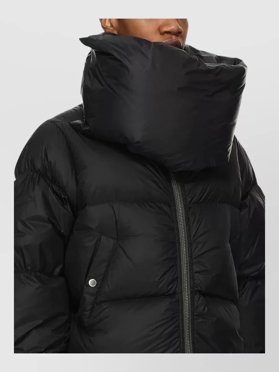 Rick Owens Down Funnel-Neck Puffer Jacket