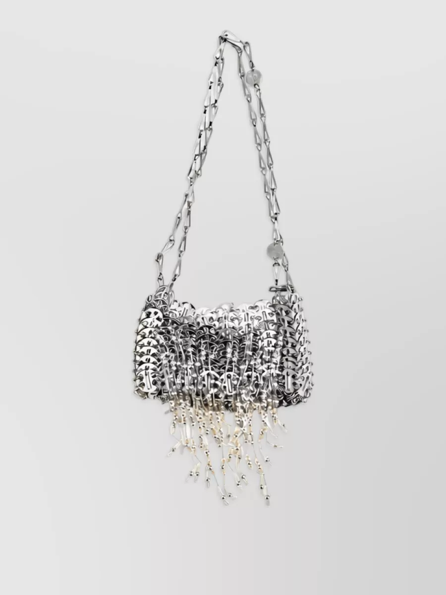Paco Rabanne 1969 Chain Mail Nano Stainless Steel Clutch Bag