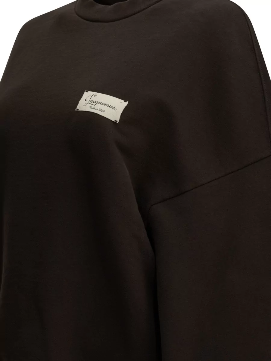 Jacquemus Cotton Oversized Crewneck Sweatshirt