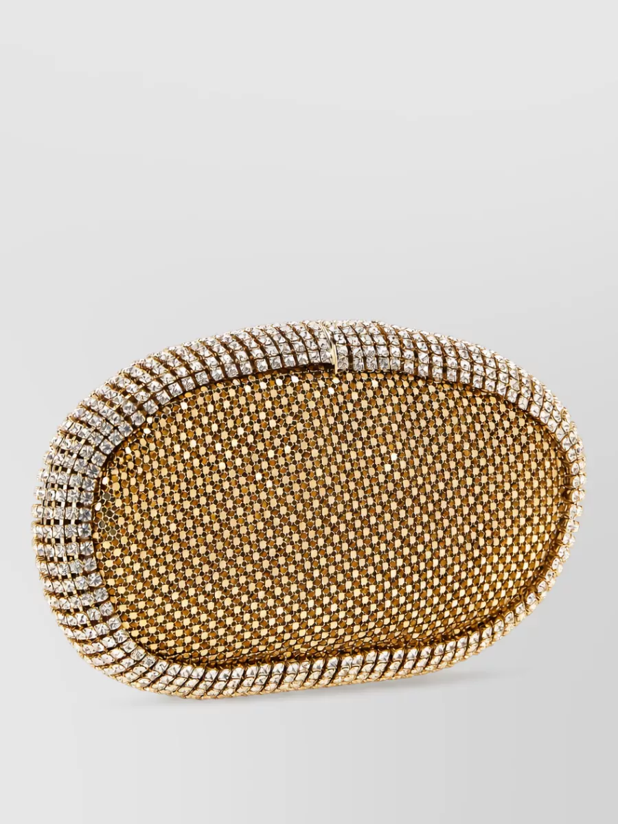 Benedetta Bruzziches rhinestone clutch bag