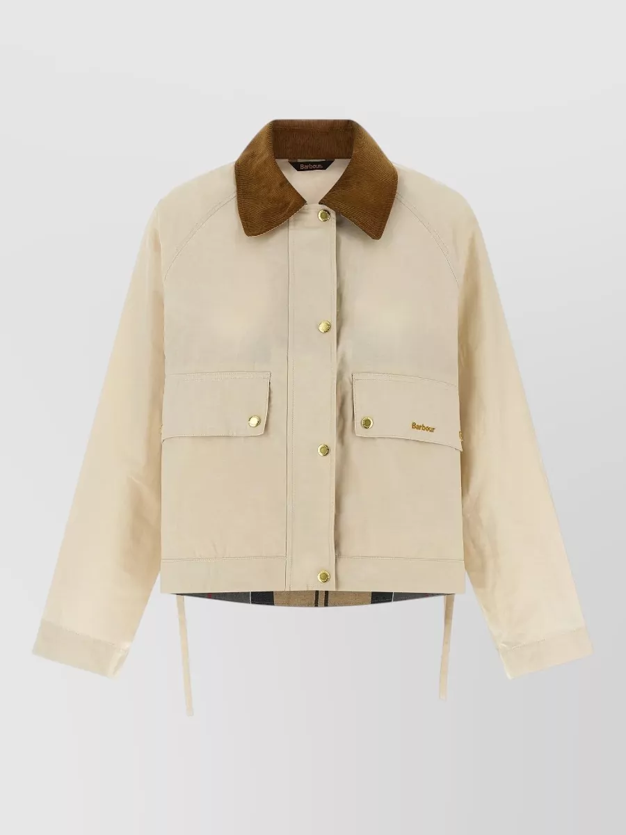 Barbour Cropped Waterproof Jacket