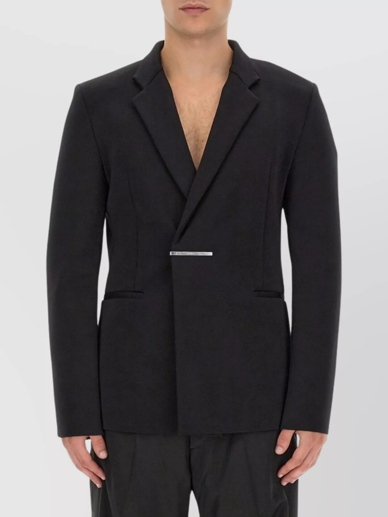 Givenchy Slim Fit Single-Breasted Knit Jacket
