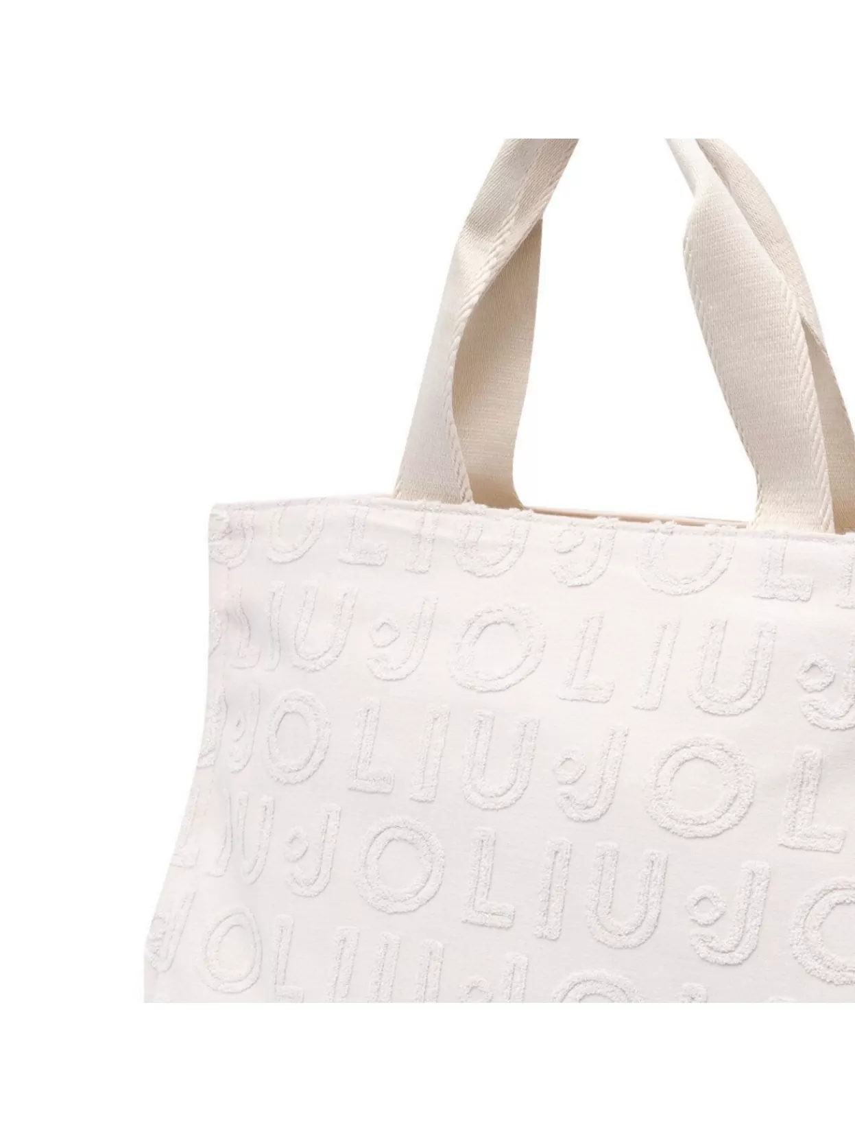 LIU •JO SHOPPER TOTE BAG WITH 2 HANDLES AND SHOULDER STRAP