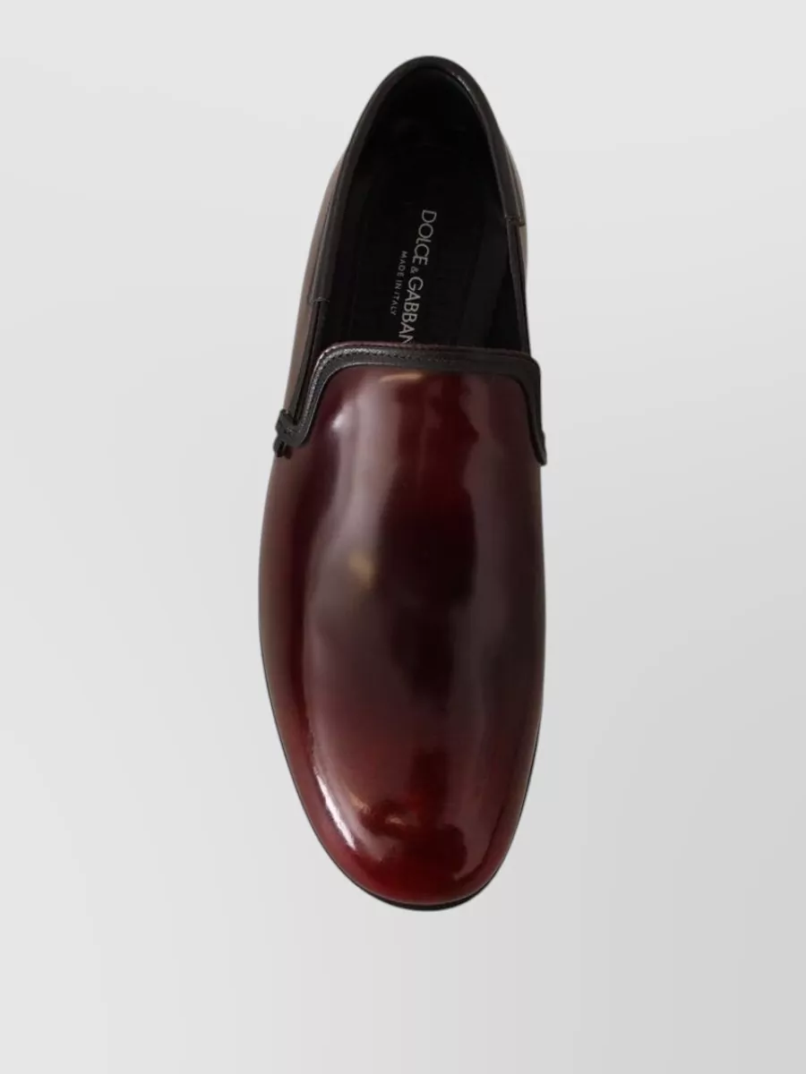 Dolce&Gabbana Leather Slippers