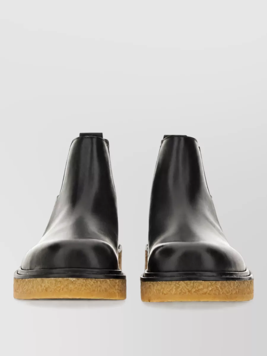 Bottega Veneta leather chelsea boots