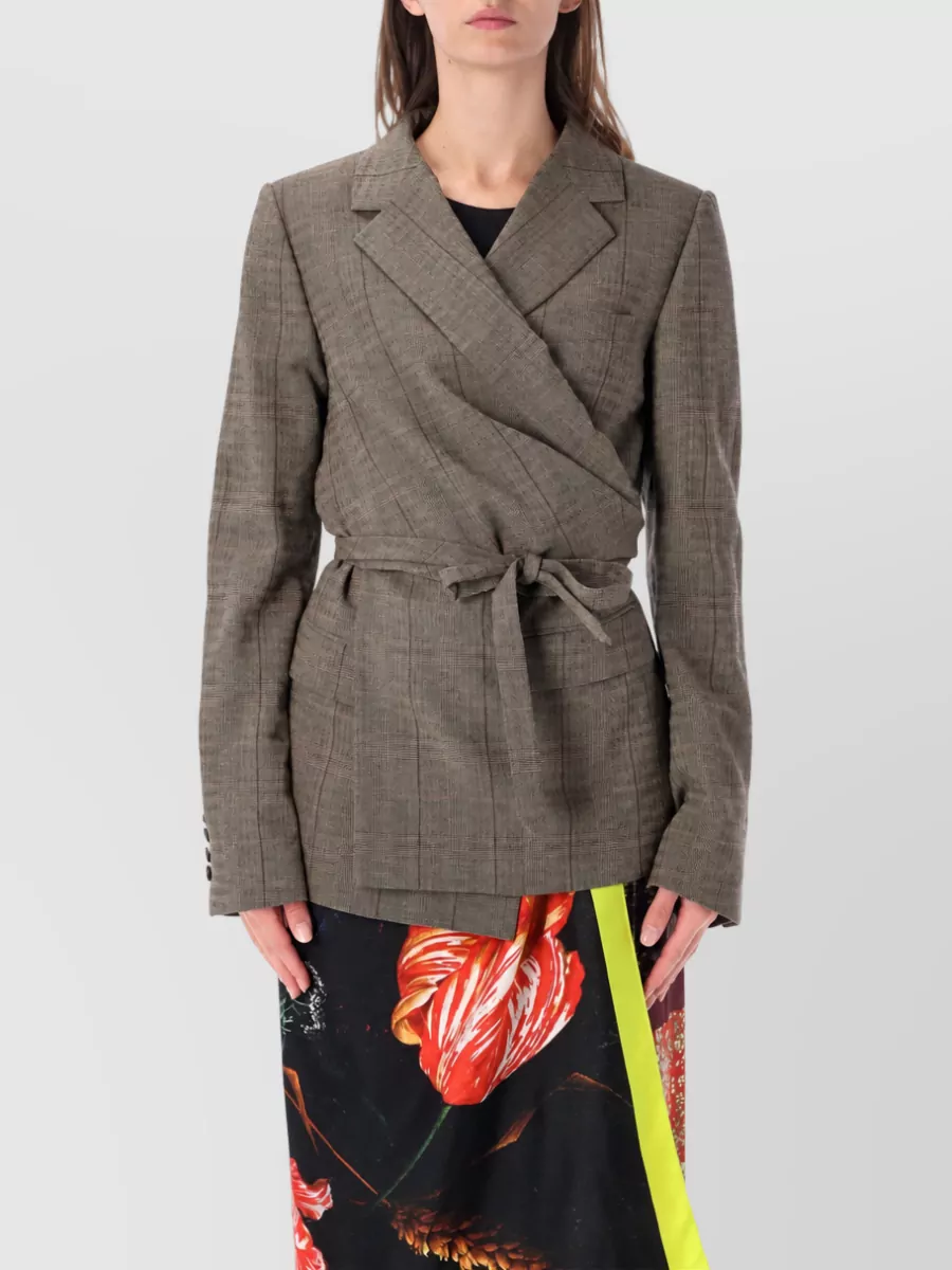 Dries Van Noten wool suit jacket