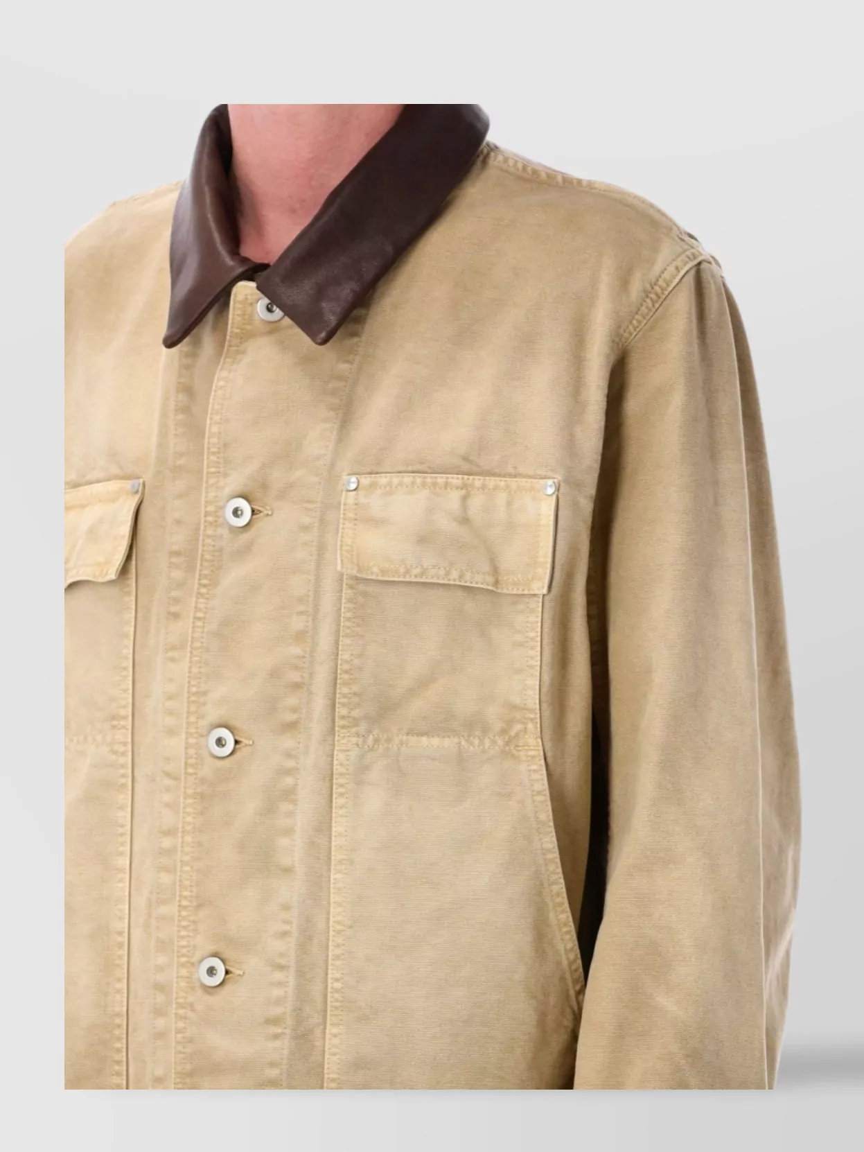 Auralee Organic Cotton Duck Blouson - Light Beige – Kith