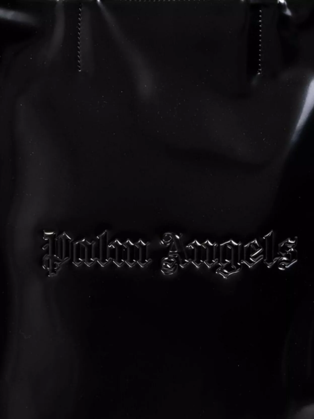 Palm Angels Logo Debossed Open Top Tote Bag