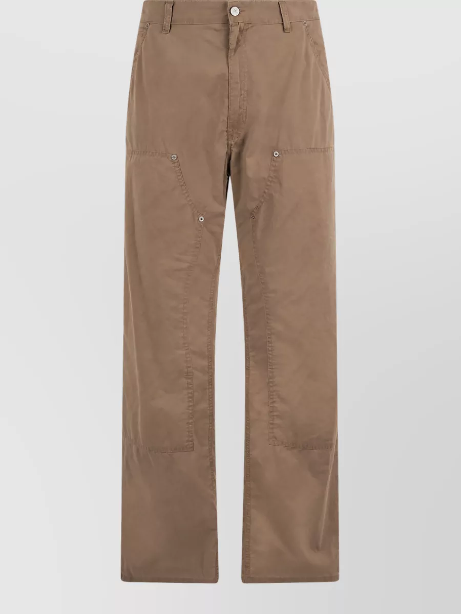 Mm6 Maison Margiela Cotton Straight-Leg Shorts