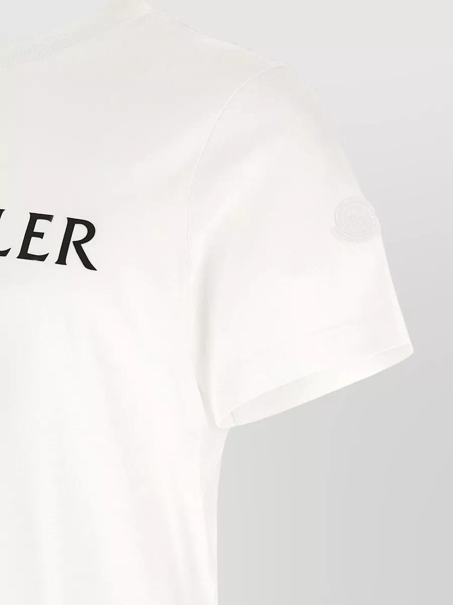 Moncler Graphic Logo Cotton T-Shirt