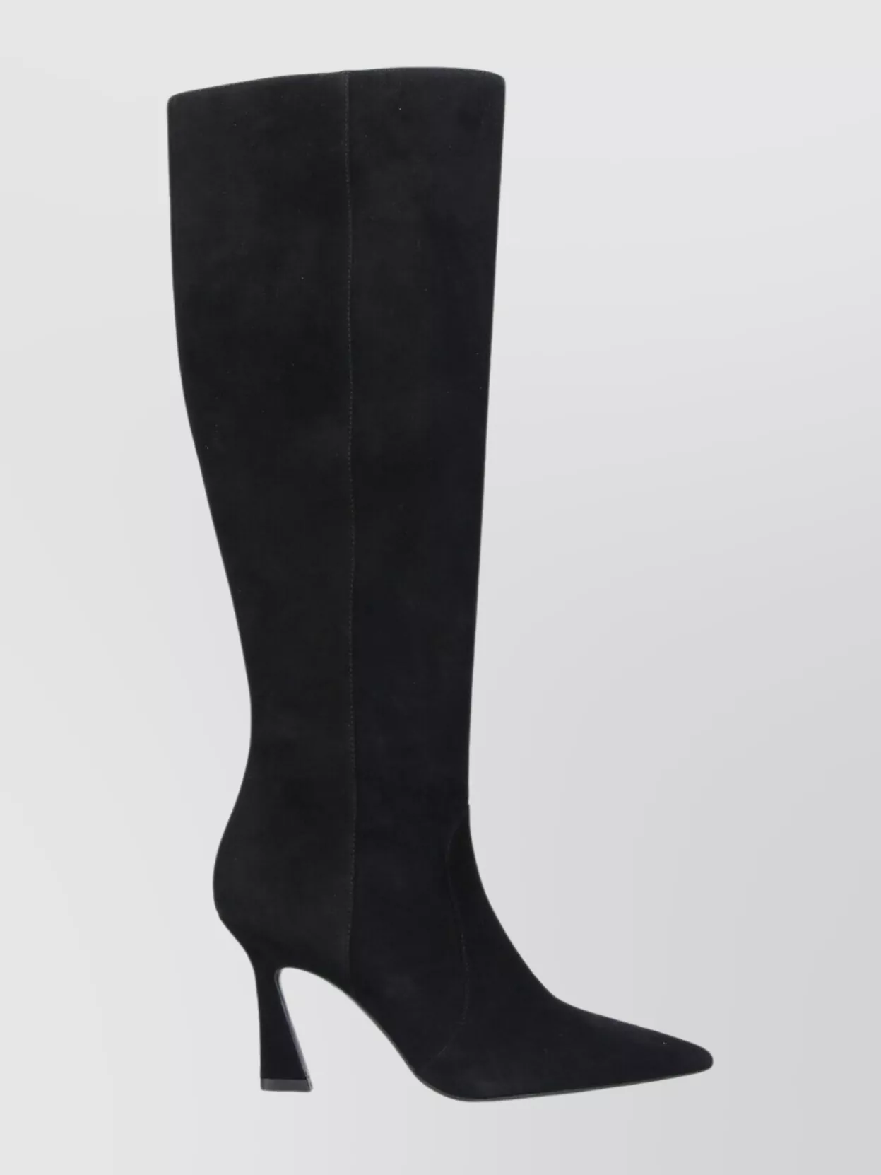 Stuart Weitzman Suede Pointed Toe Knee Length Boots