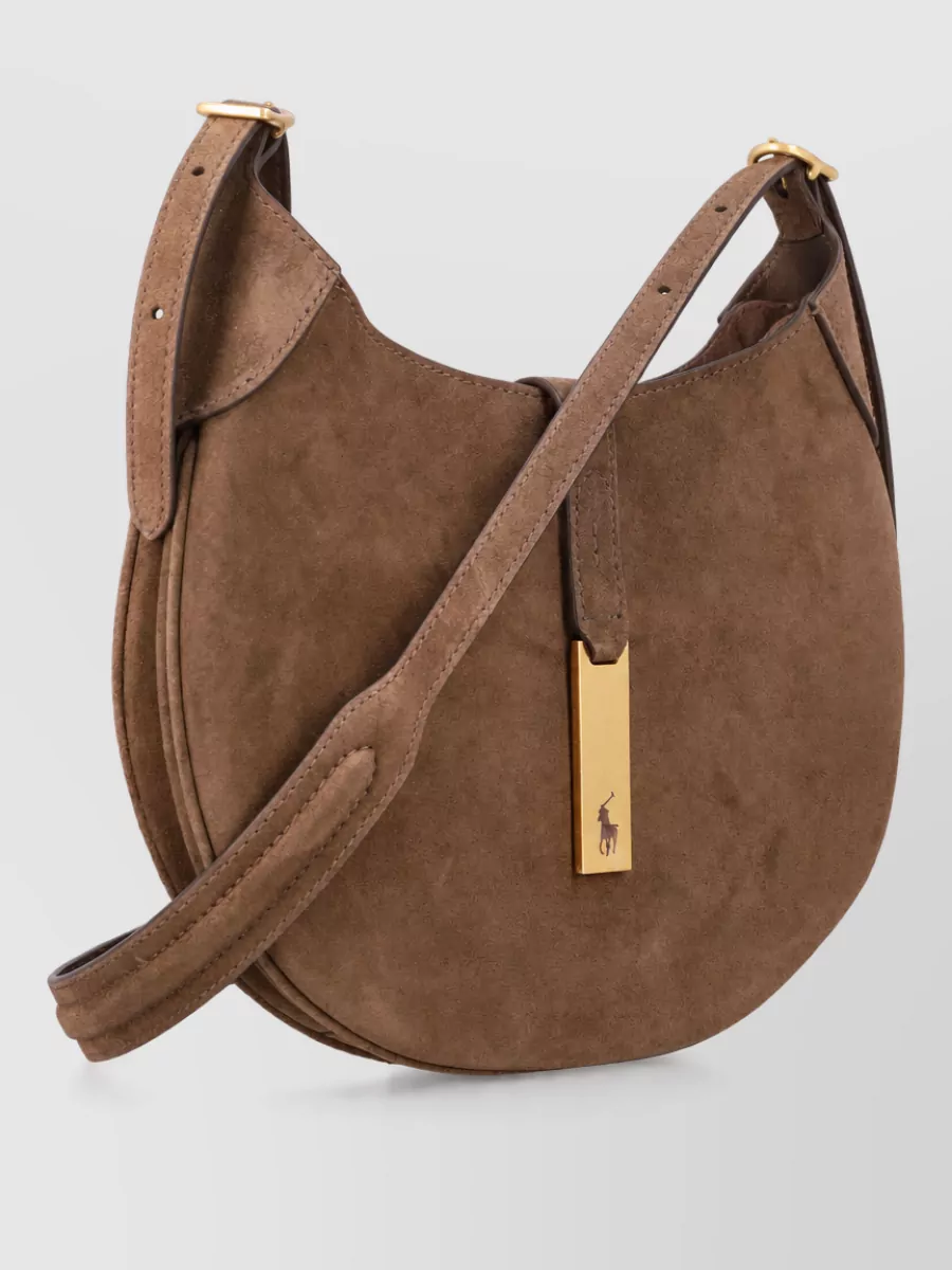 Polo Ralph Lauren Suede Shoulder Bag