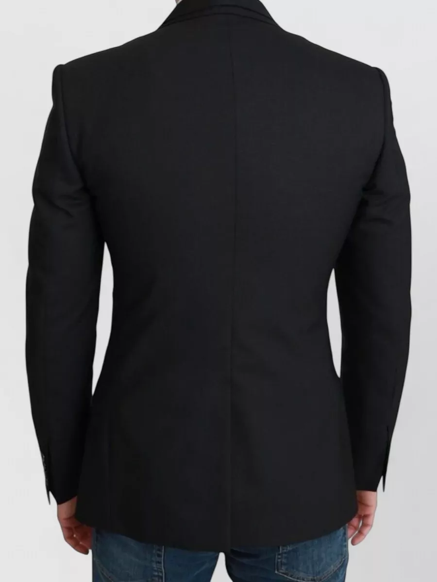Dolce&Gabbana Virgin Wool Single Breasted Blazer
