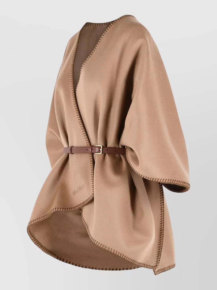 Max Mara Virgin Wool Cape