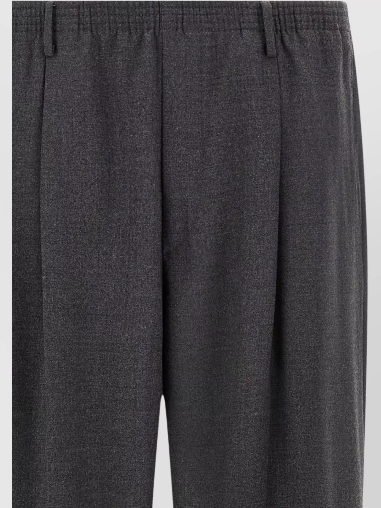Cellar Door 'Pleated Front' Straight Leg Trousers With Zip Pocket