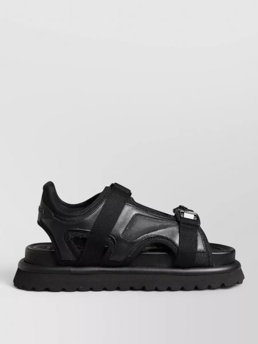 Dolce&Gabbana Leather Chunky Sandals