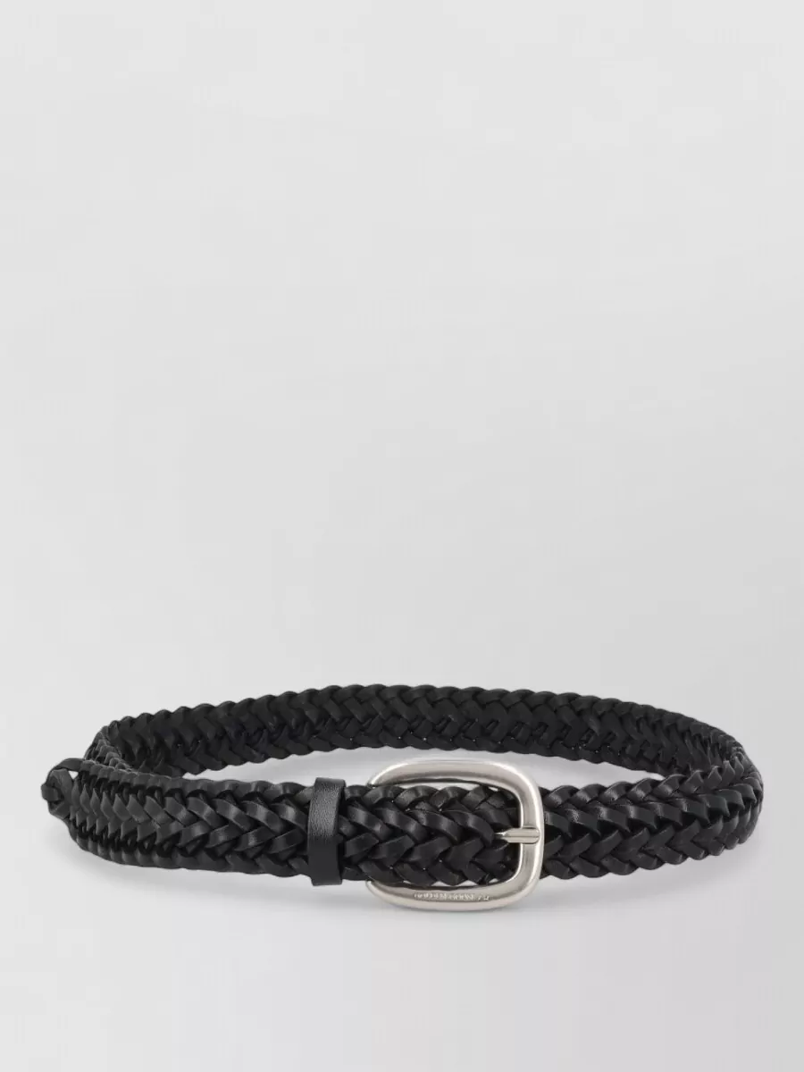 Golden Goose leather houston belt