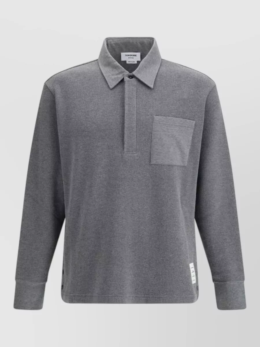 Thom Browne Cotton polo shirt