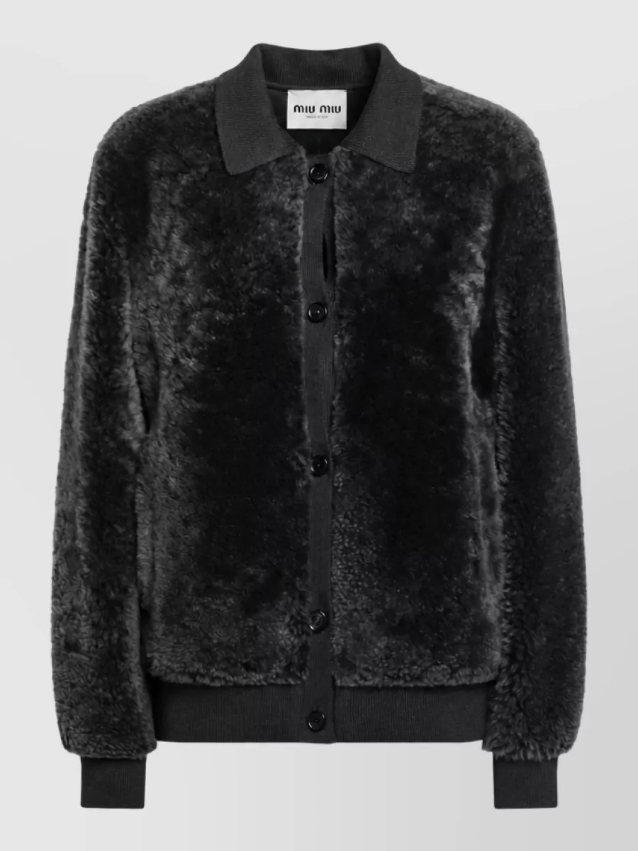 Miu Miu Faux fur jacket