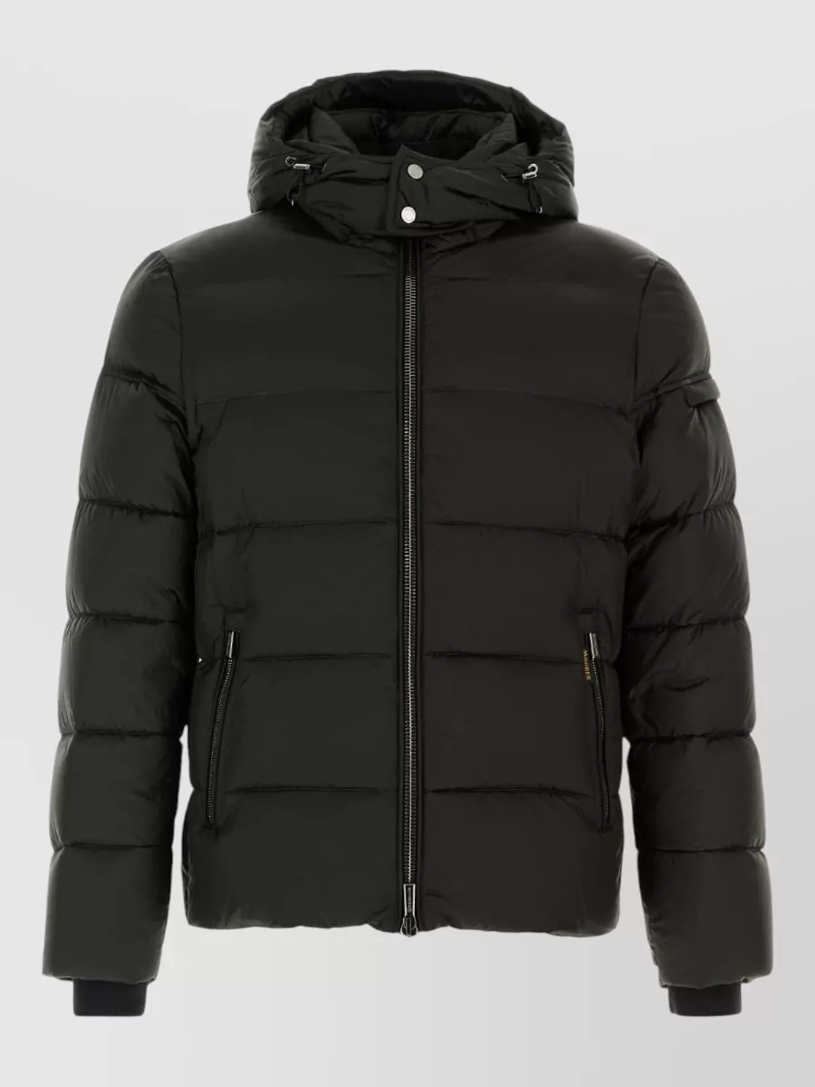 Moorer nylon down puffer jacket