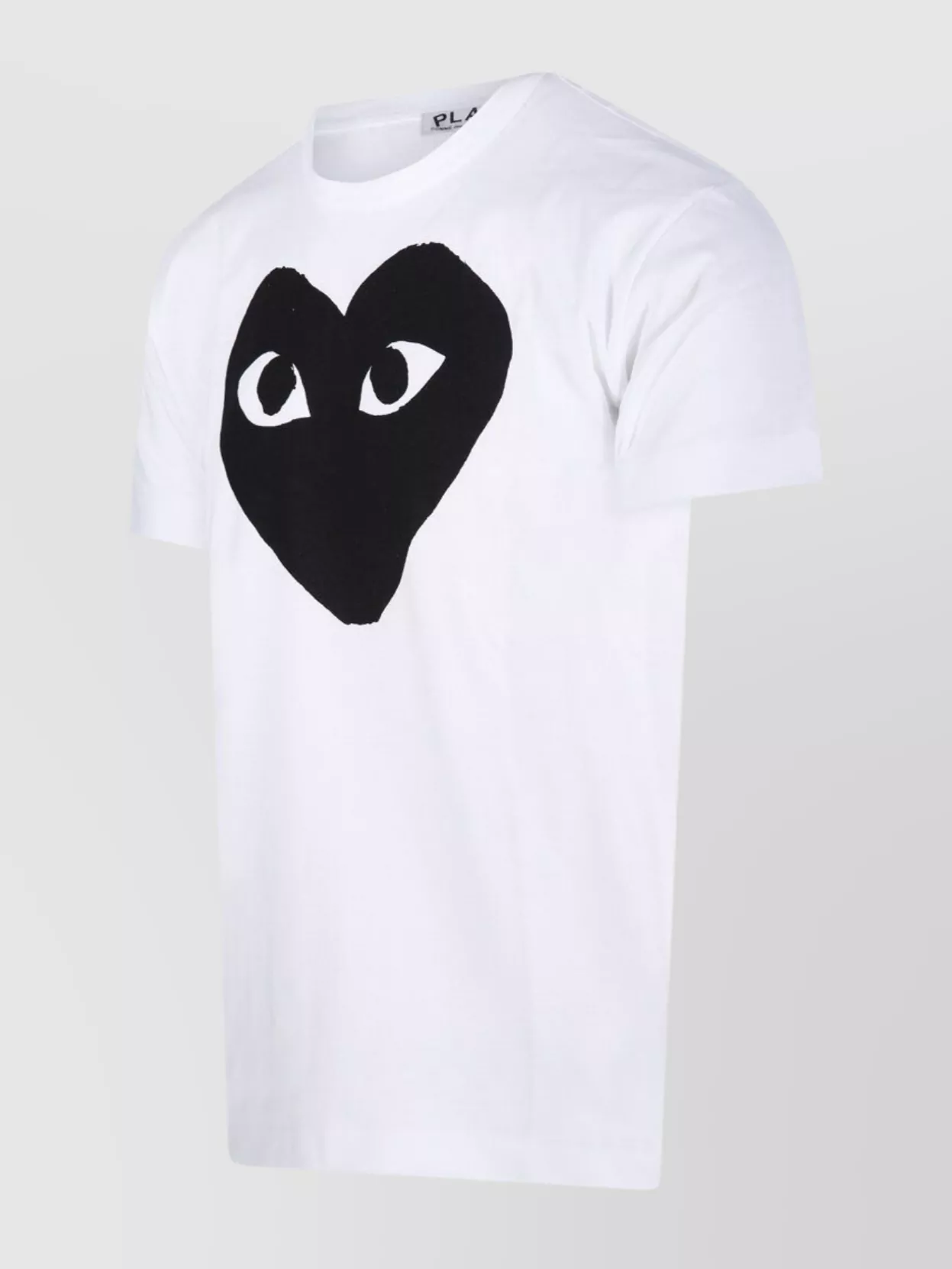 Comme Des Garçons Play Graphic Print Crew Neck Short Sleeve T-Shirt