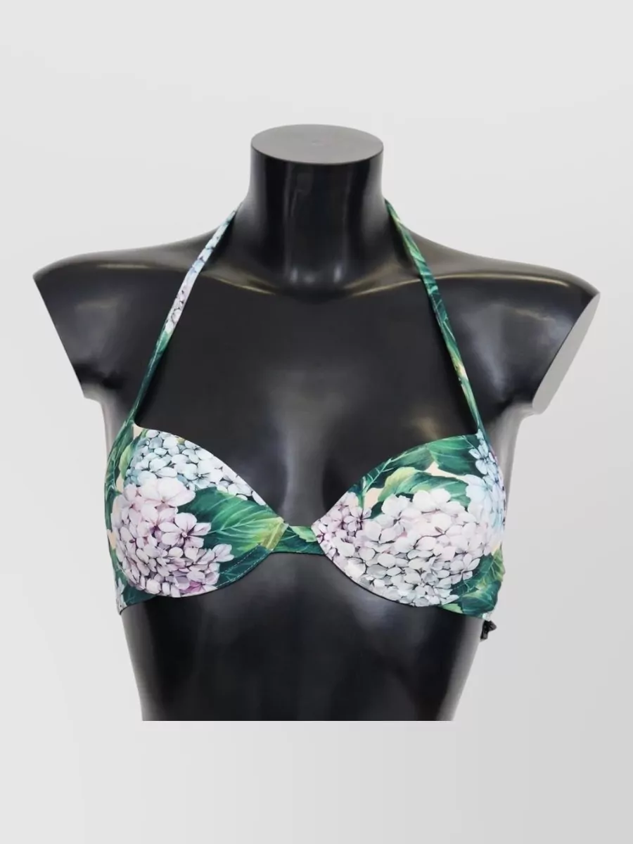 Dolce&Gabbana Silk polka-dot bikini briefs