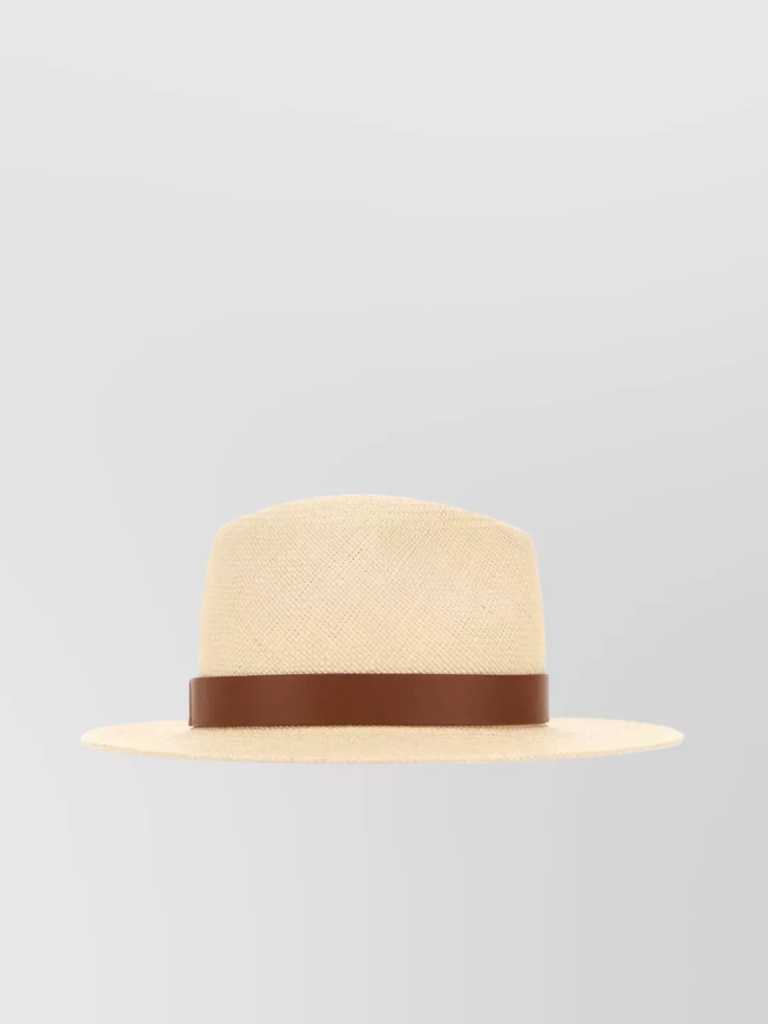 Shop Valentino Wide Brim Straw Hat With Grosgrain Ribbon