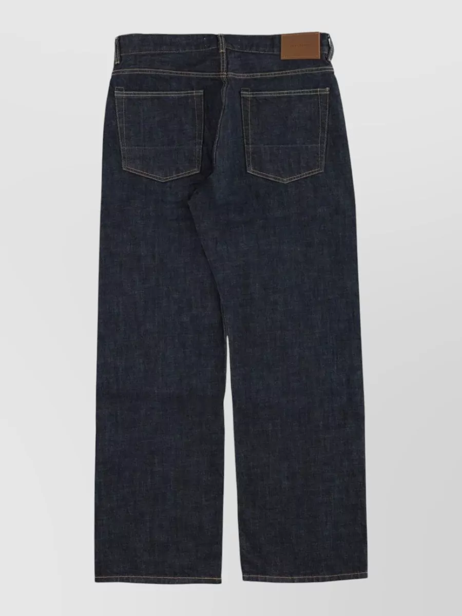 Our Legacy Denim Trousers Straight Leg Five Pocket Design