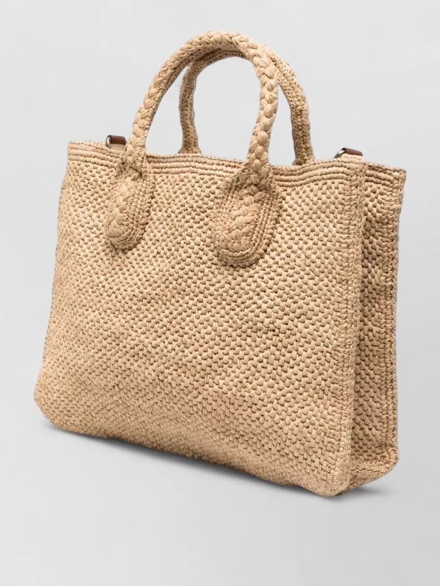 Ibeliv Raffia Shoulder Bag