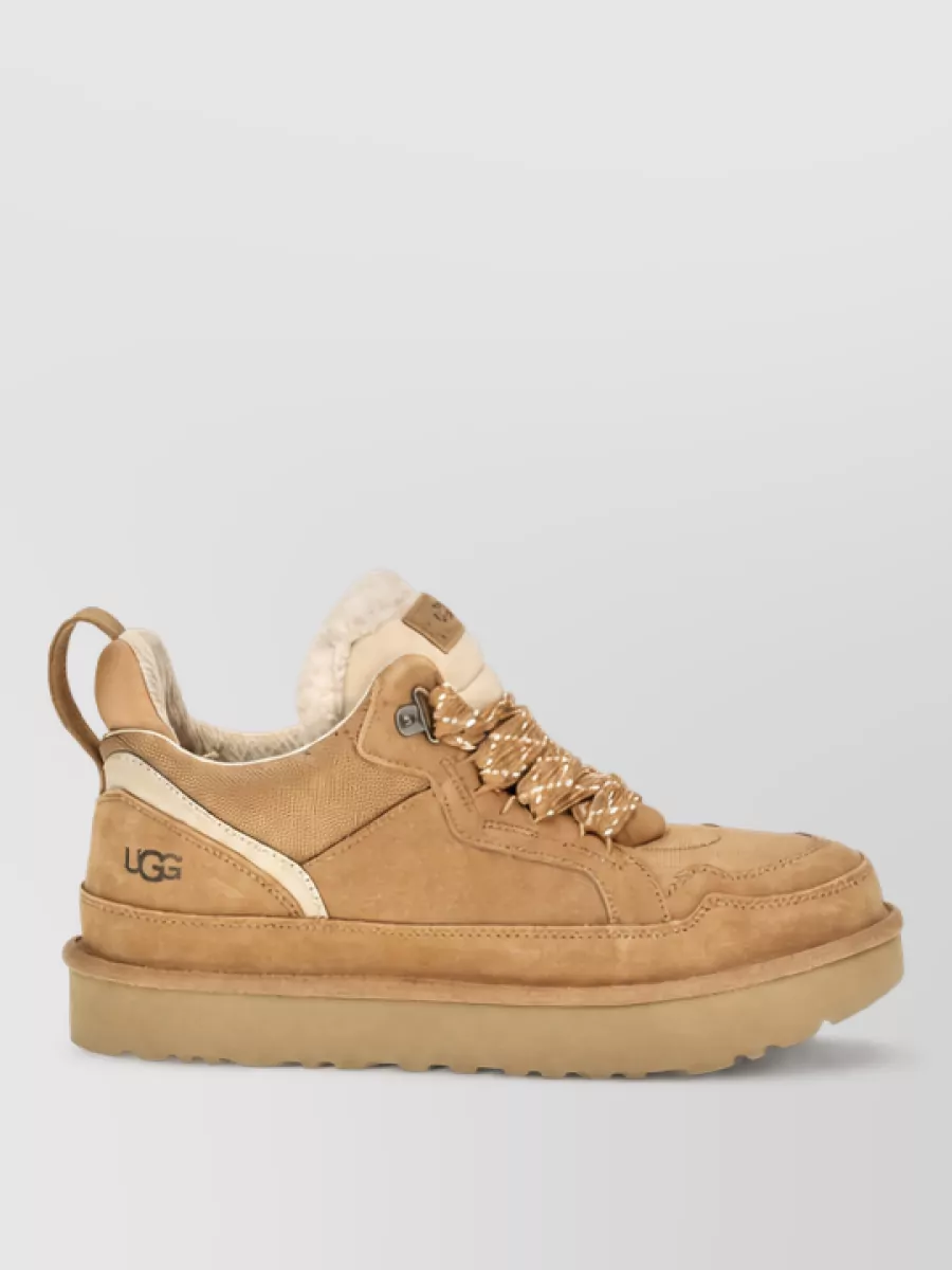 Ugg Leather Chunky Sneakers