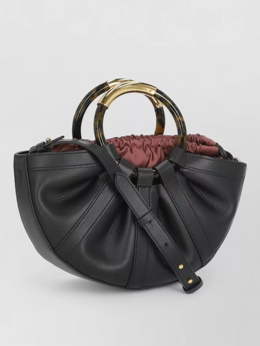 Coccinelle Leather Bucket Bag