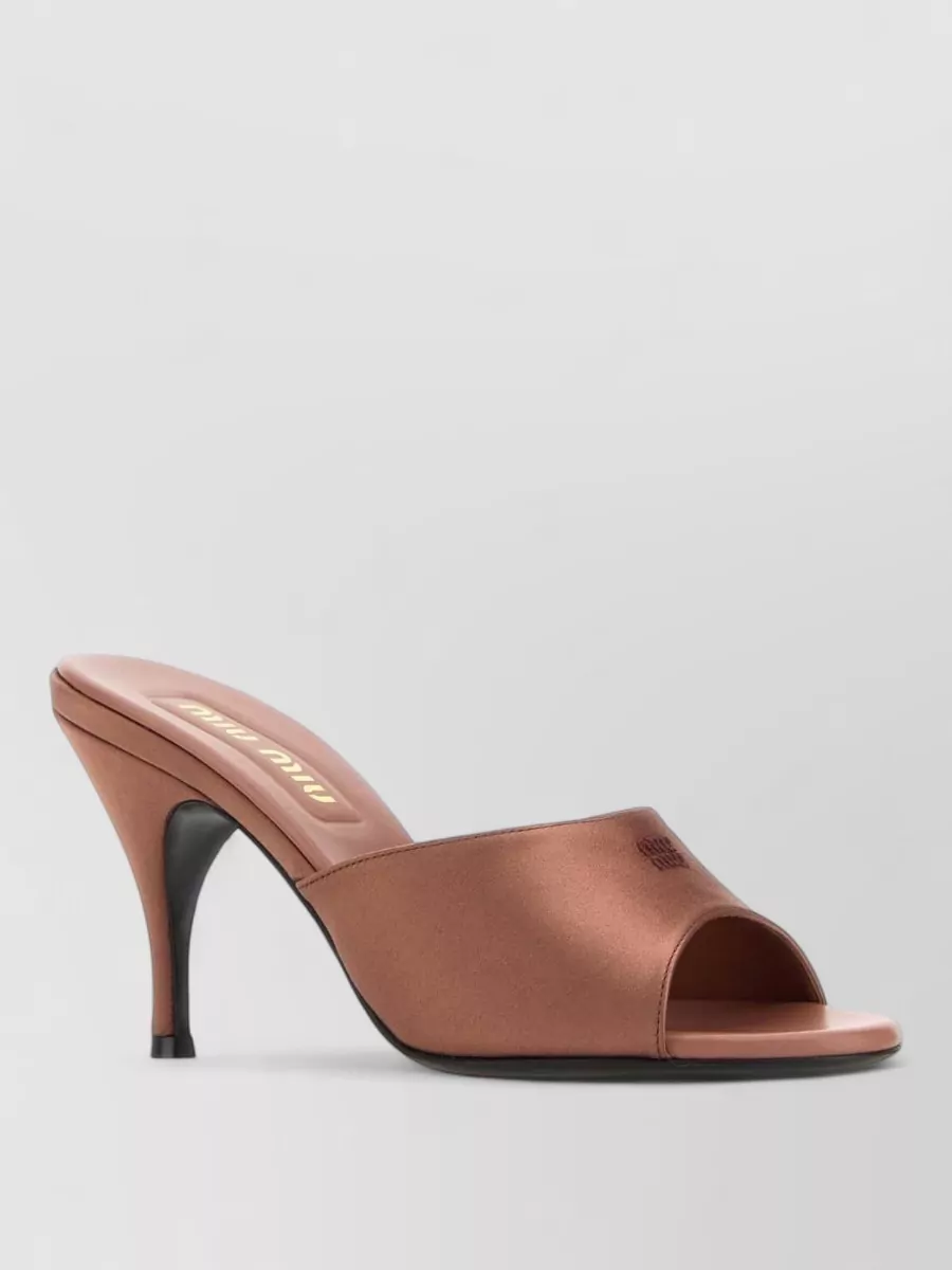 Miu Miu satin mules