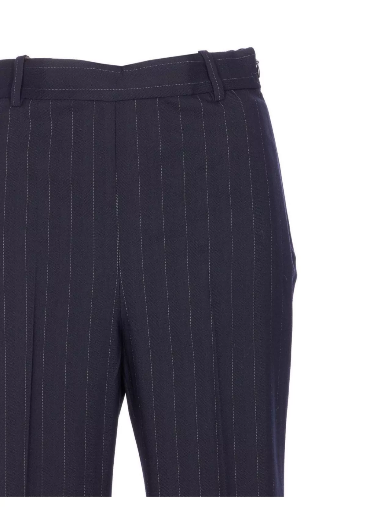 Pinko Striped Regular Fit Trousers Pockets