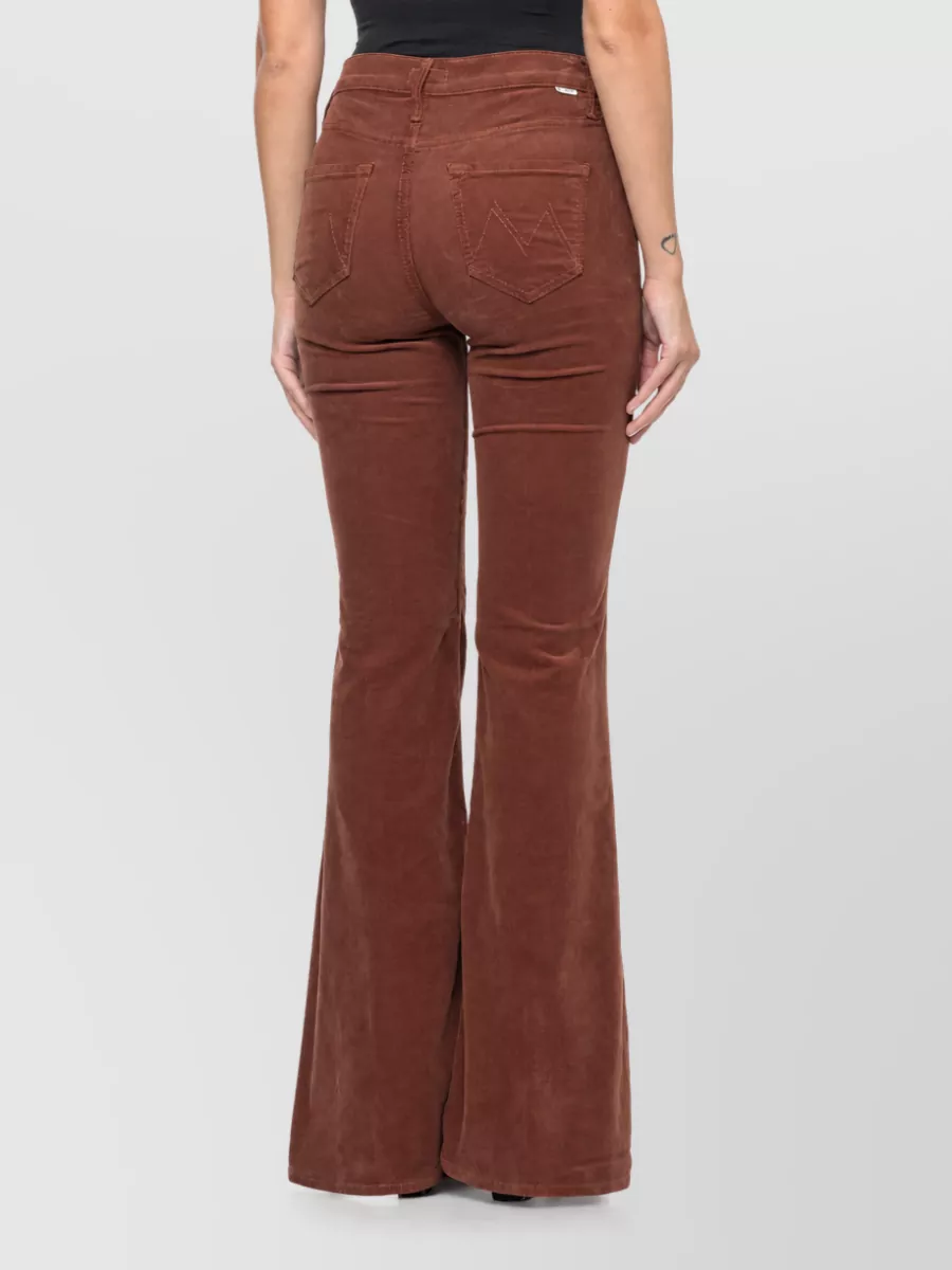 Mother Denim Straight-Leg Trousers