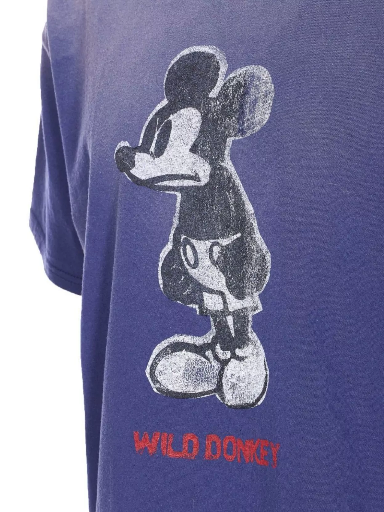 Wild Donkey Graphic Print Crewneck Short Sleeve T-Shirt