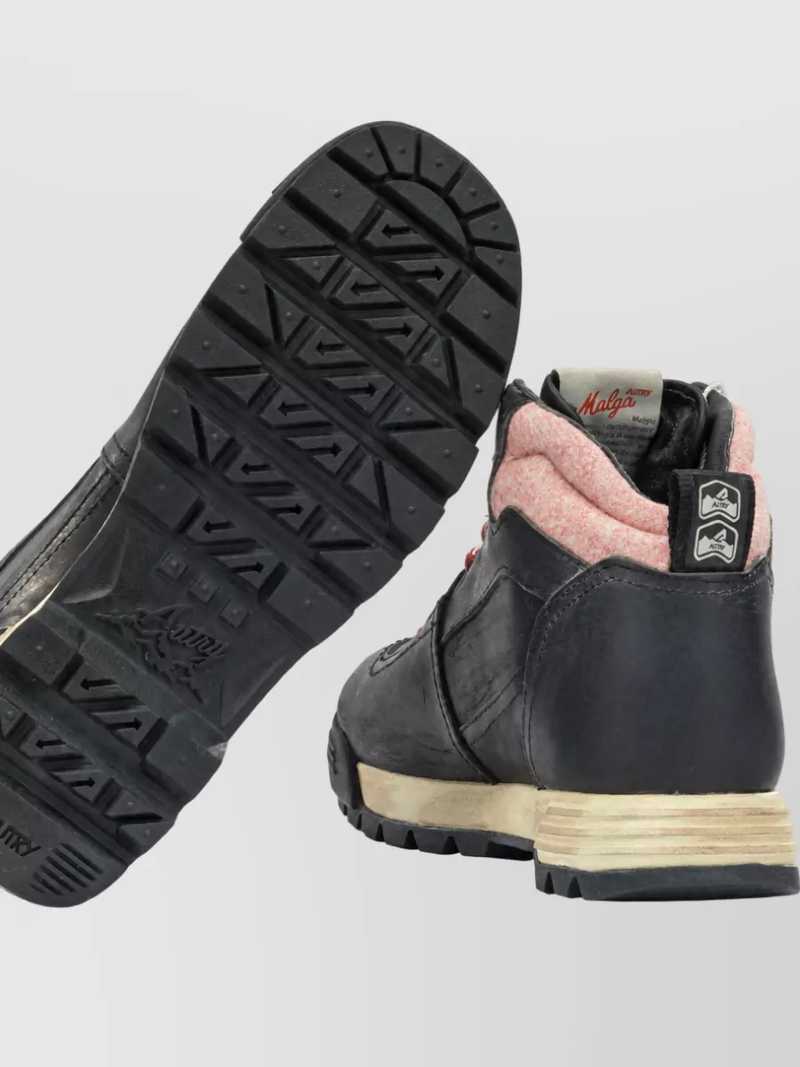 Autry Leather Combat Boots