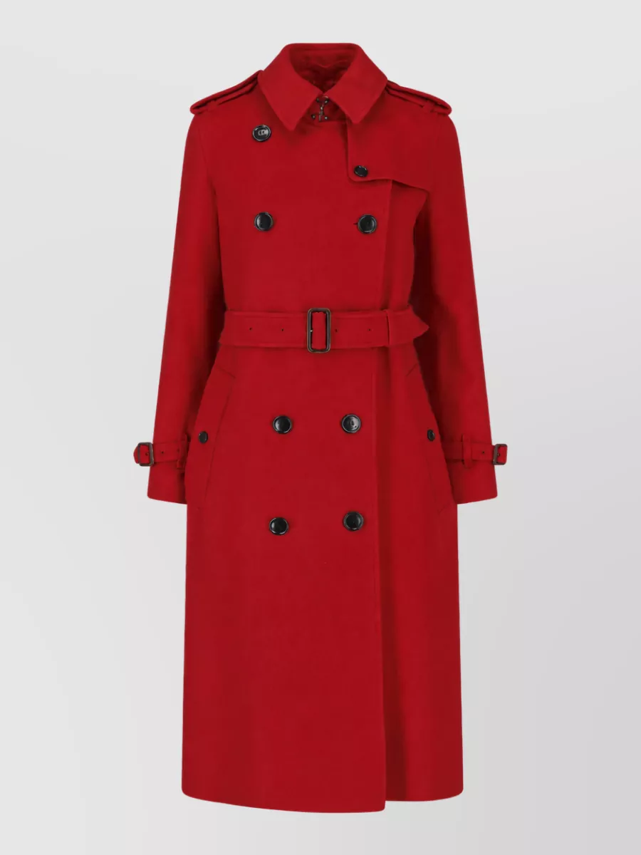 Burberry cashmere trench coat