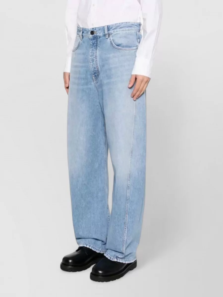 Givenchy Cotton Wide-Leg Jeans