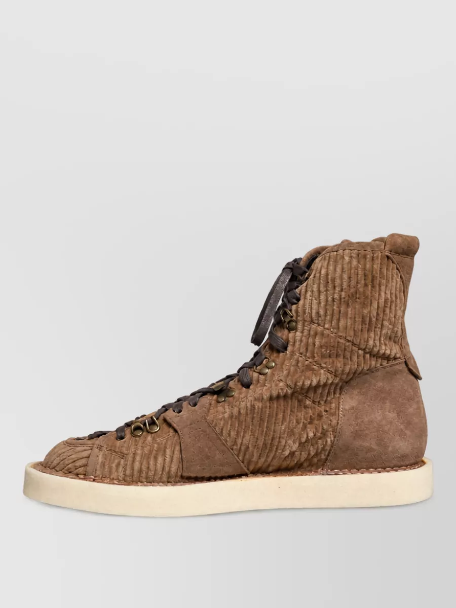 Dolce&Gabbana Corduroy High Top Sneakers