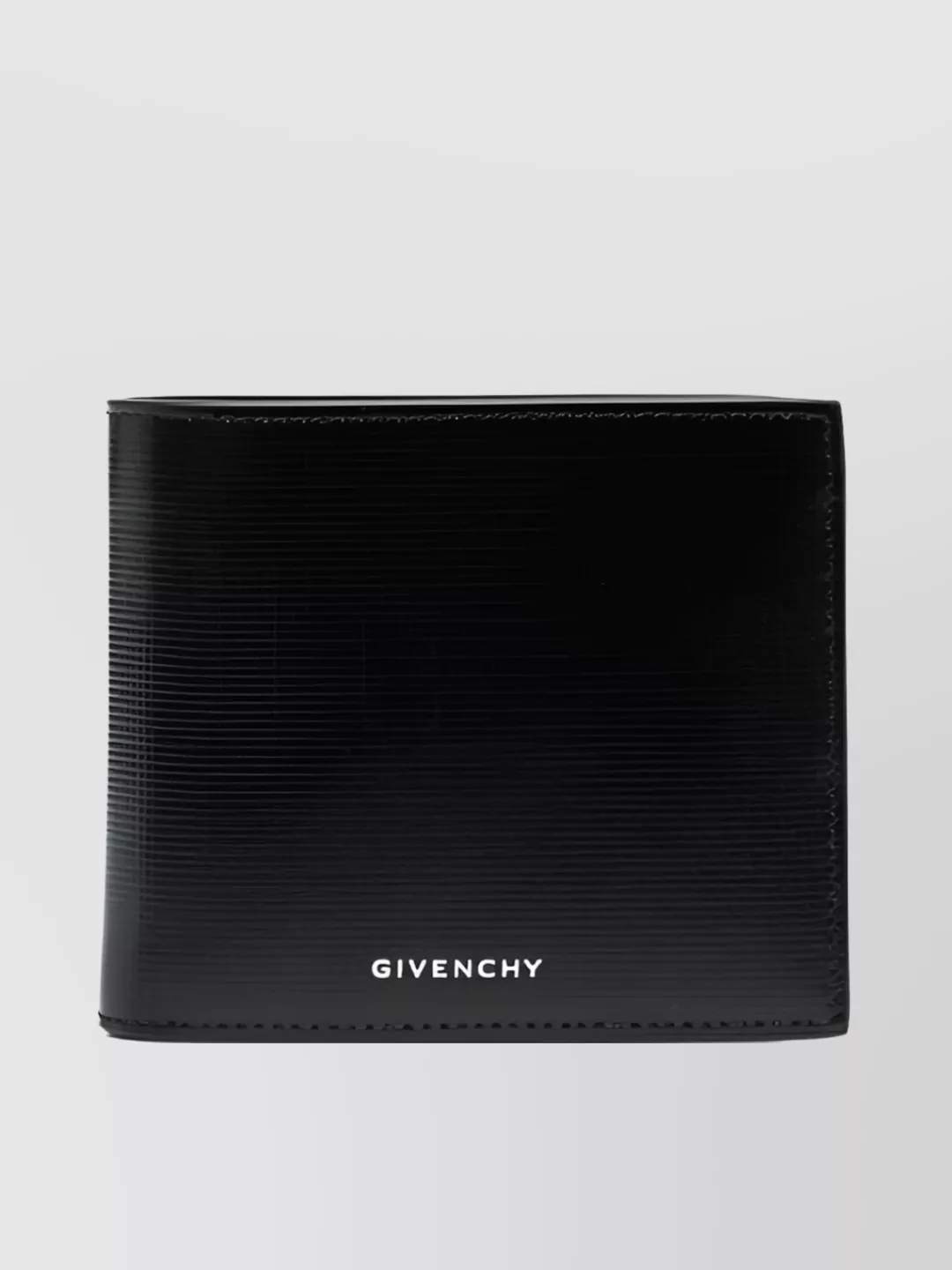 Shop Givenchy Compact Folded Bifold Wallet In Black