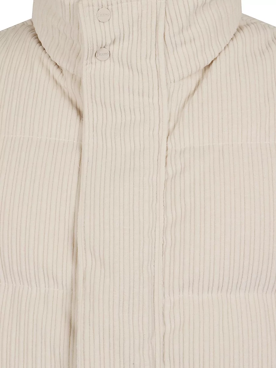 Herno Corduroy Padded Gilet