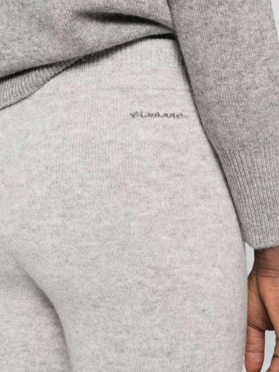 Ermanno Firenze Wool Knitted Straight-Leg Pyjama Bottoms