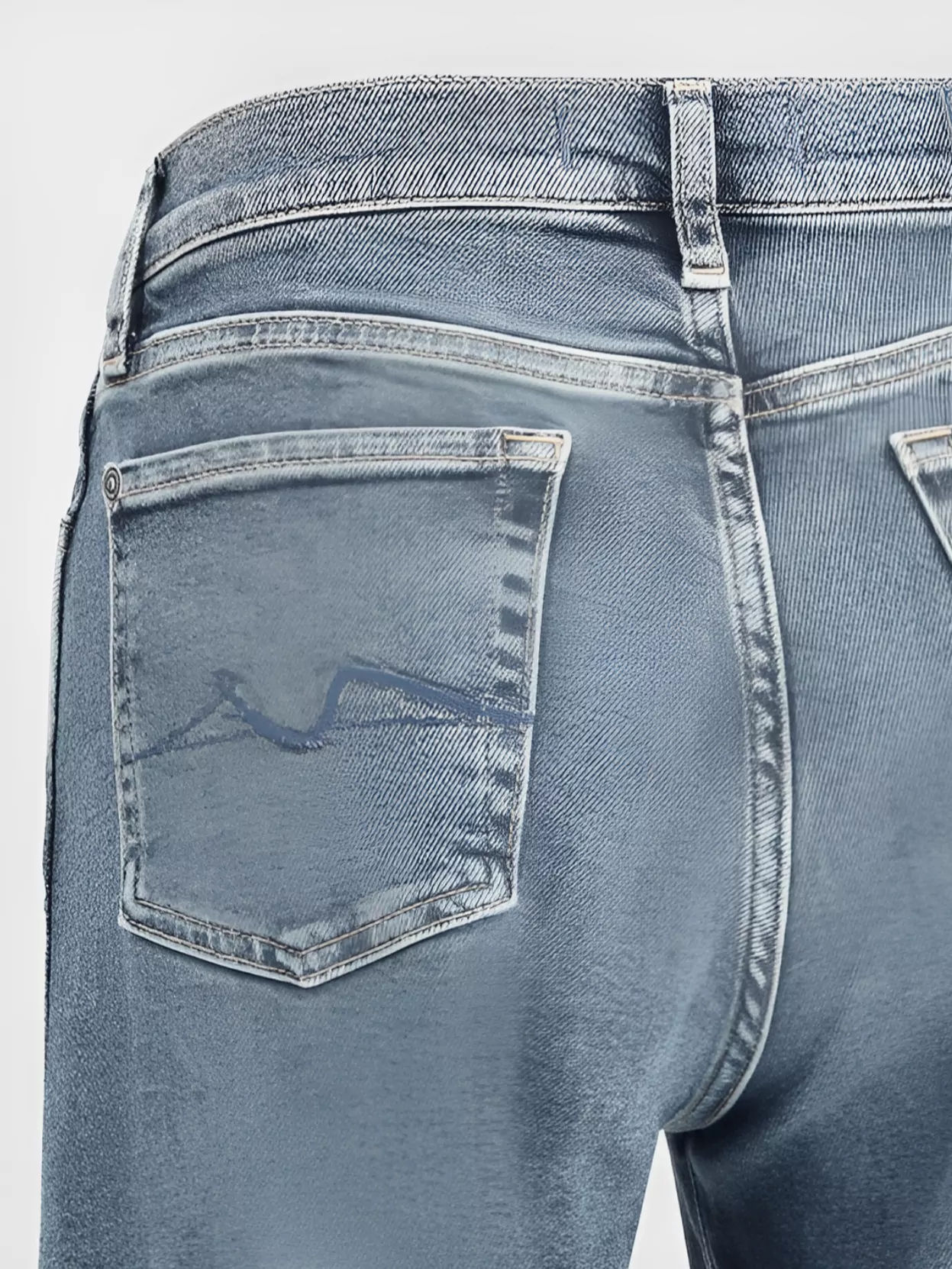 7 For All Mankind Jo Ultra High-rise Wide-leg Jeans