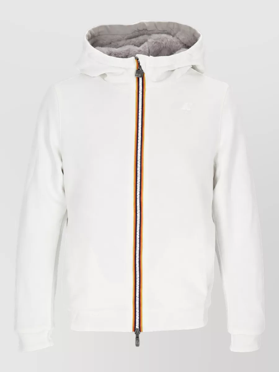 K-Way Faux Fur Puffer Jacket