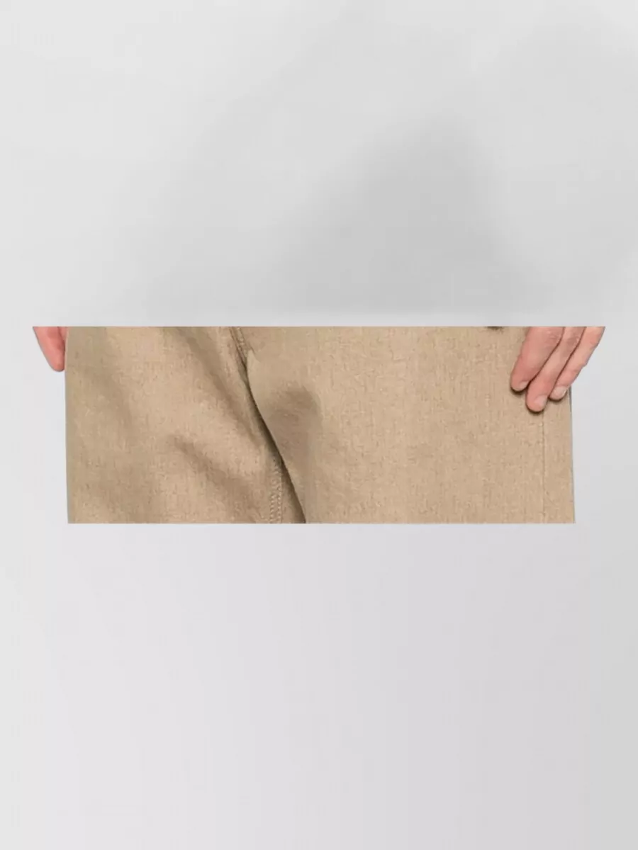 Woolrich Ribbed Knit Short-Sleeve Polo Shirt
