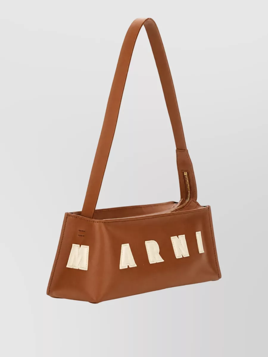 Marni Museo Leather Clutch Bag