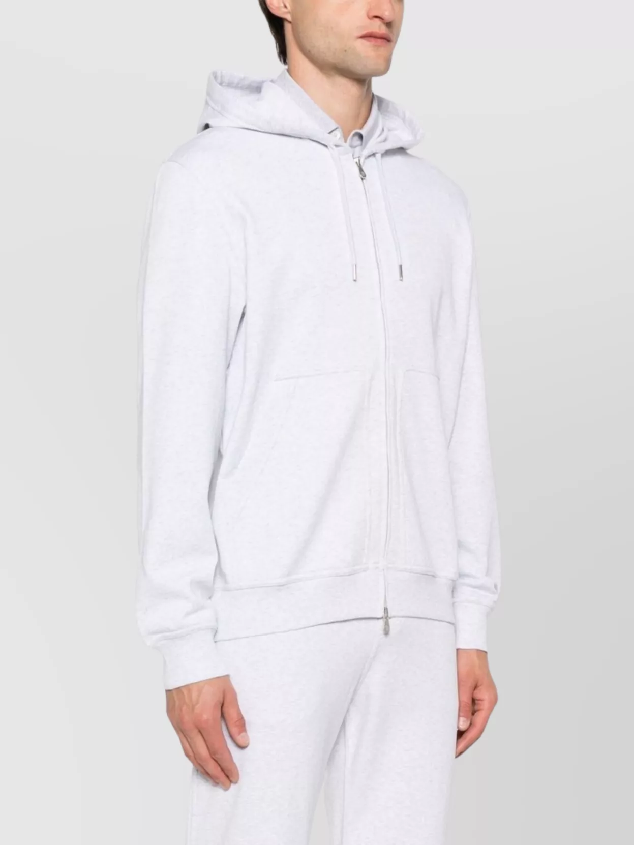 Brunello Cucinelli Hooded Cotton Pullover And Pockets