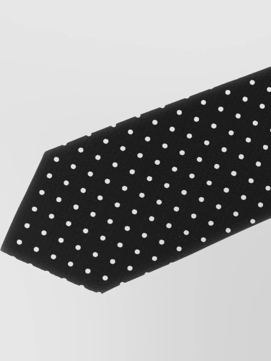 Tom Ford Slim Tie Polka Dot Pattern Pointed Tip