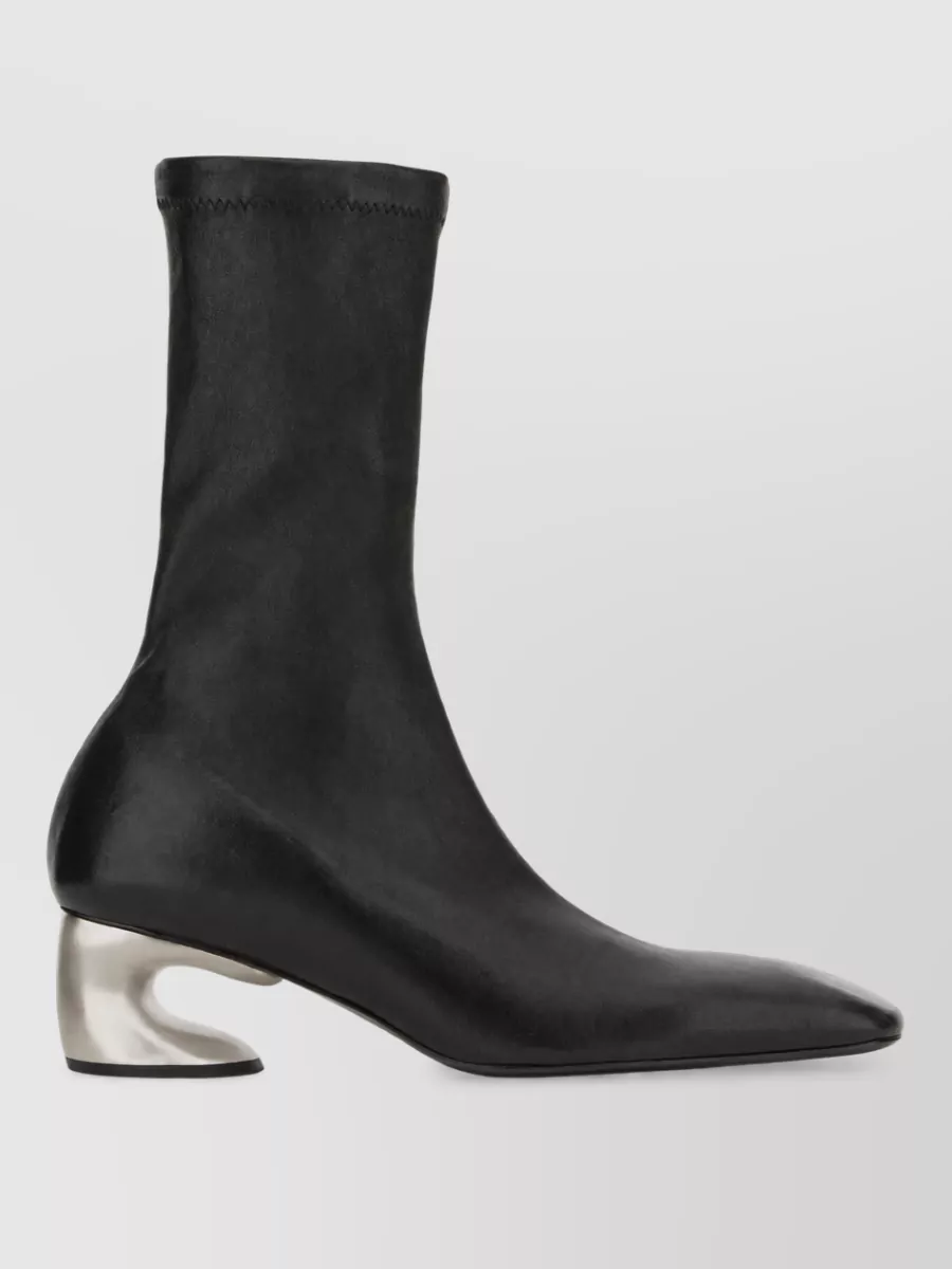 Jil Sander Leather Knee-High Boots