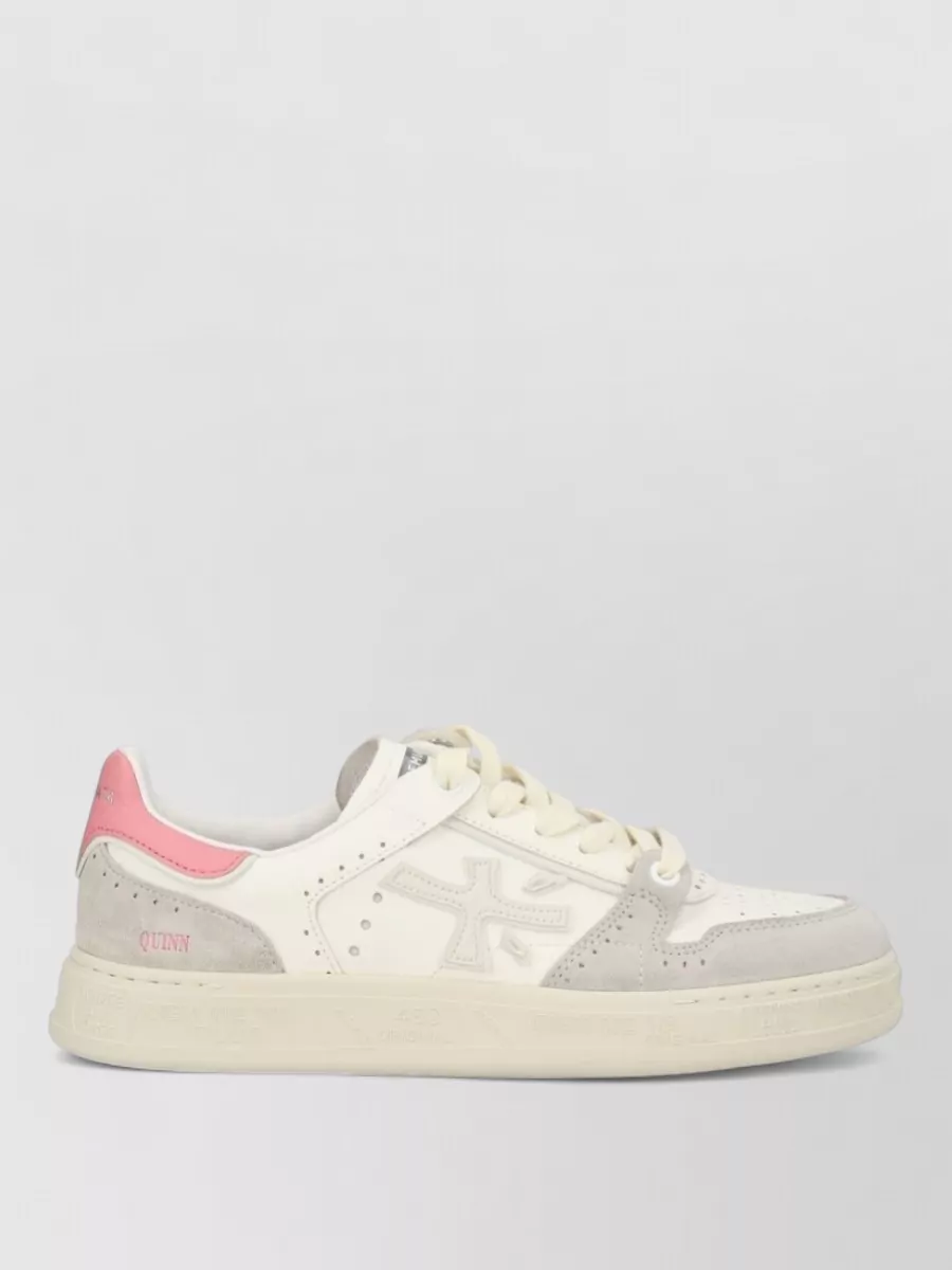 Premiata Leather Low-Top Sneakers